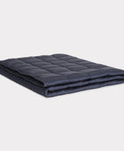 Bambufilt marinblå 140x200