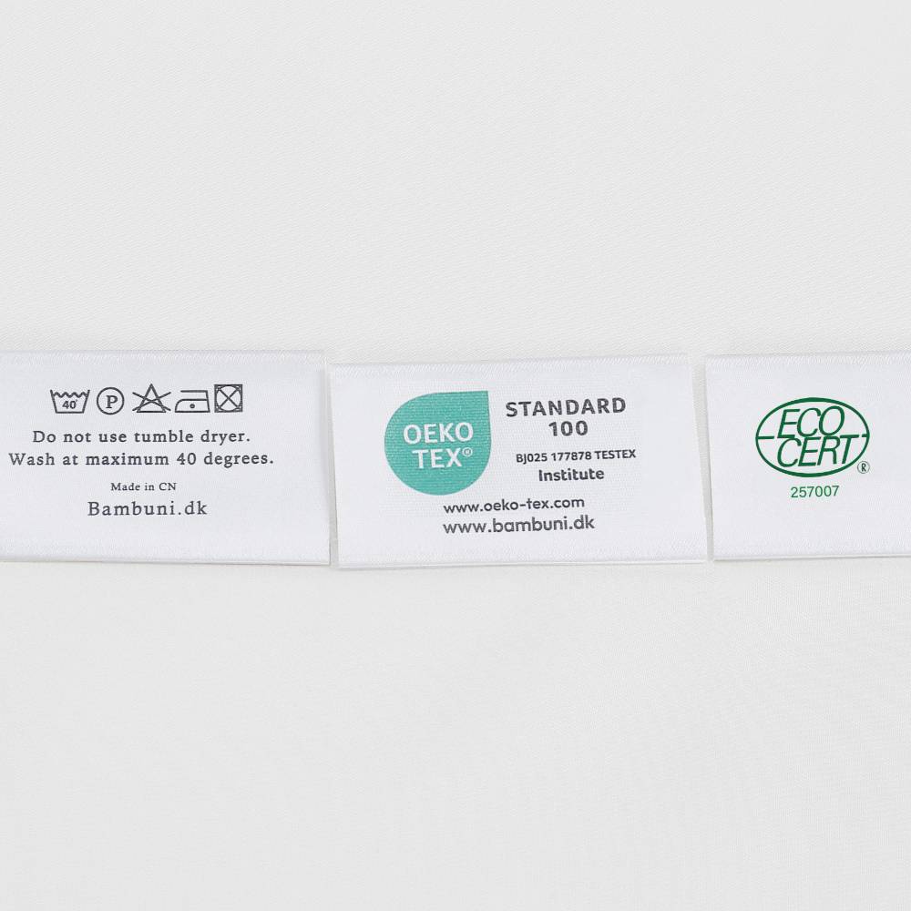 Bambu-draktlakan i vitt