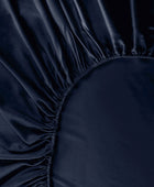 Marinblått bambu-draglakan