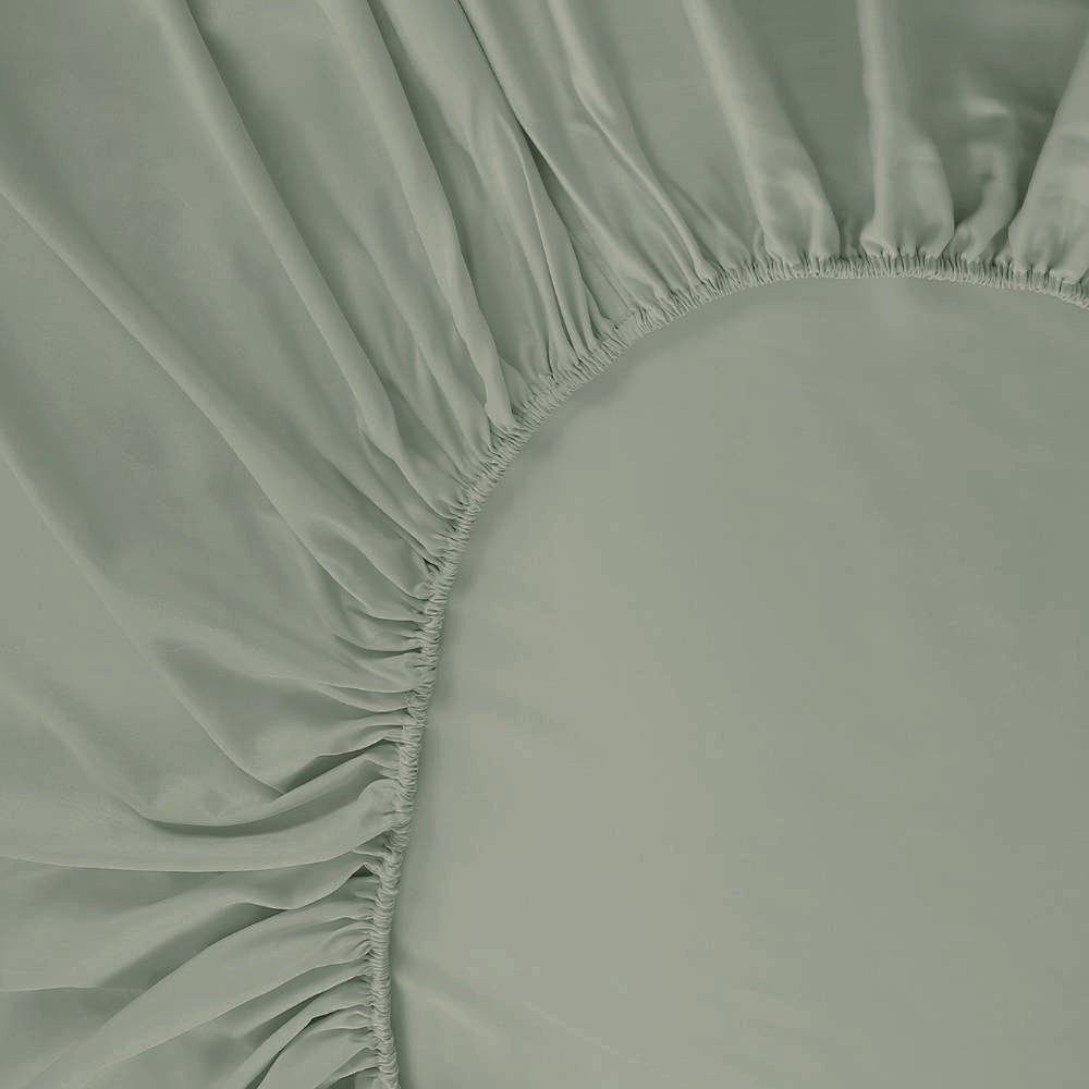 Bambuformat lakan i olivgrönt