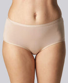 Beige hipstertrosor i bambu