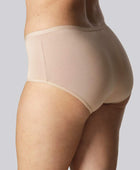 Beige hipstertrosor i bambu