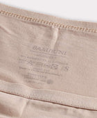 Beige hipstertrosor i bambu