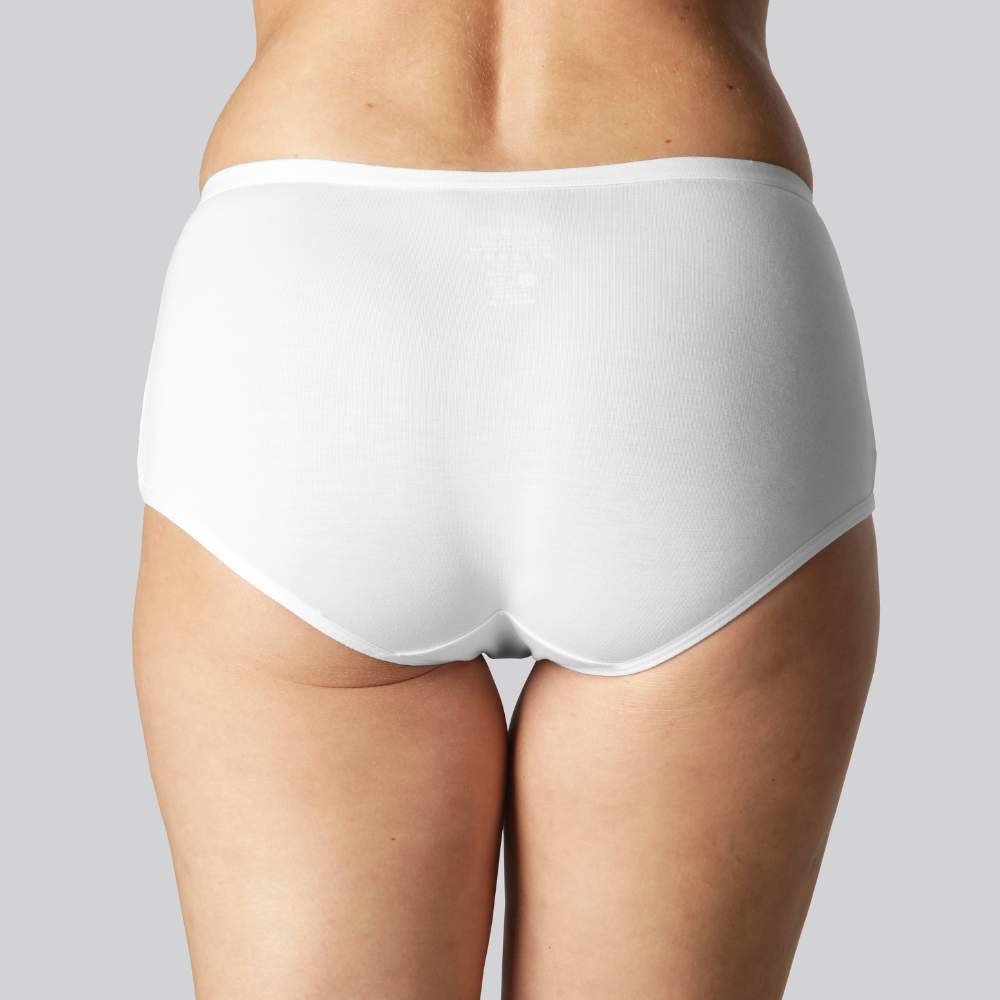 Vita hipstertrosor i bambu