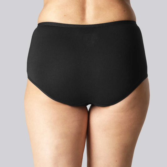 Svarta hipstertrosor i bambu