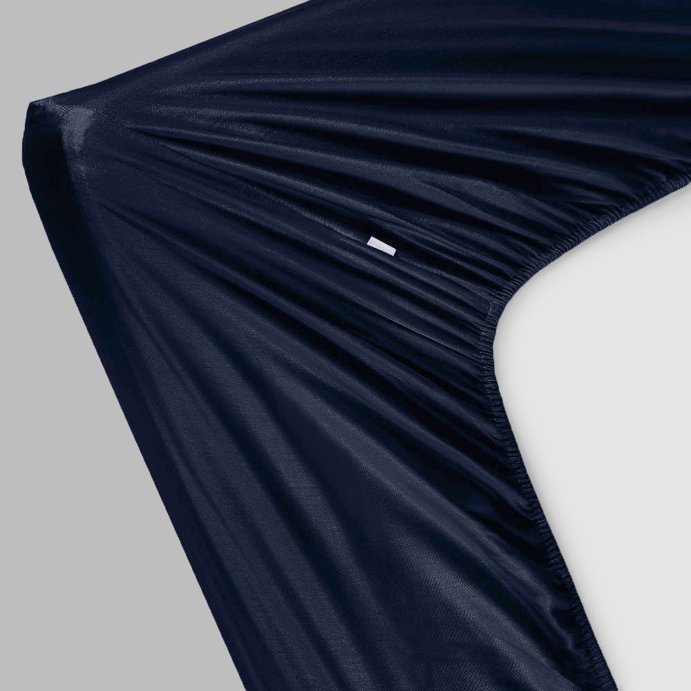 Marinblått bambu-draglakan