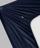 Marinblått bambu-draglakan