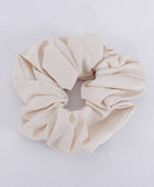 Bambu scrunchie i beige