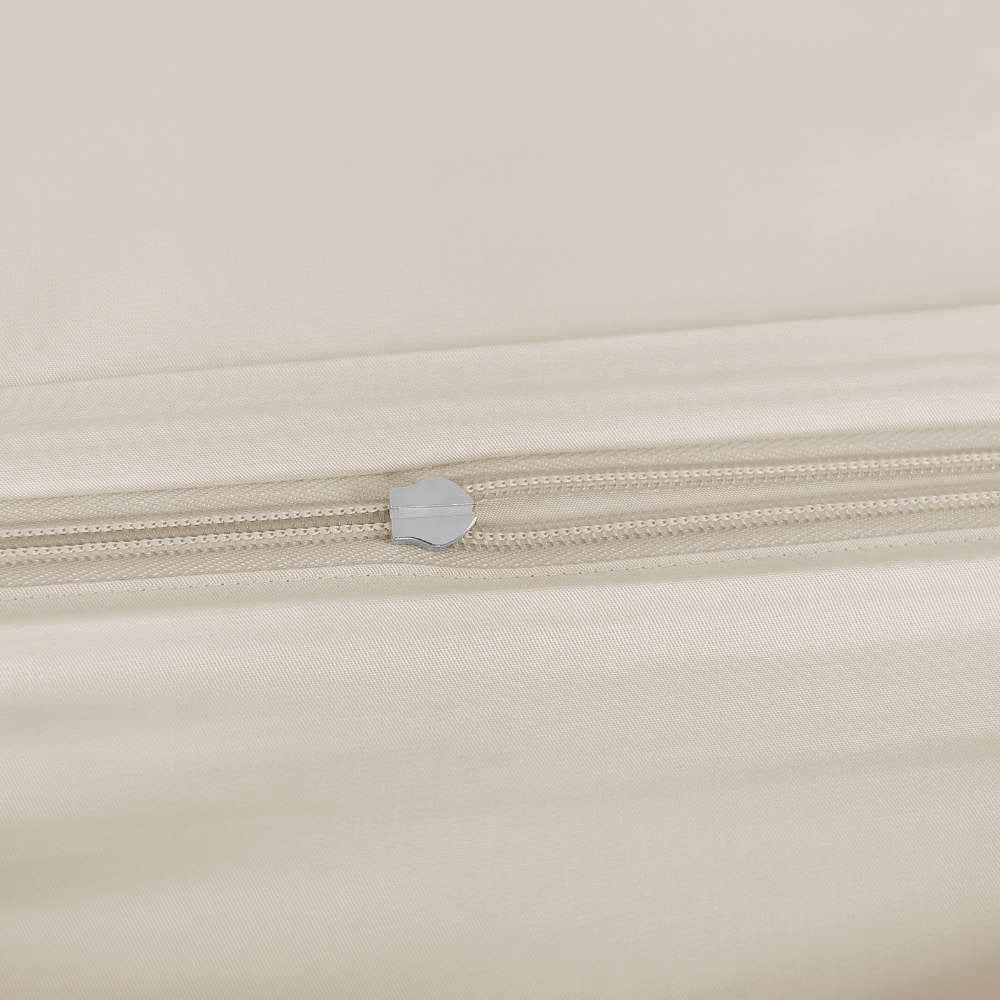 Bambusängkläder i beige från Bambuni