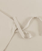 Bambusängkläder i beige från Bambuni