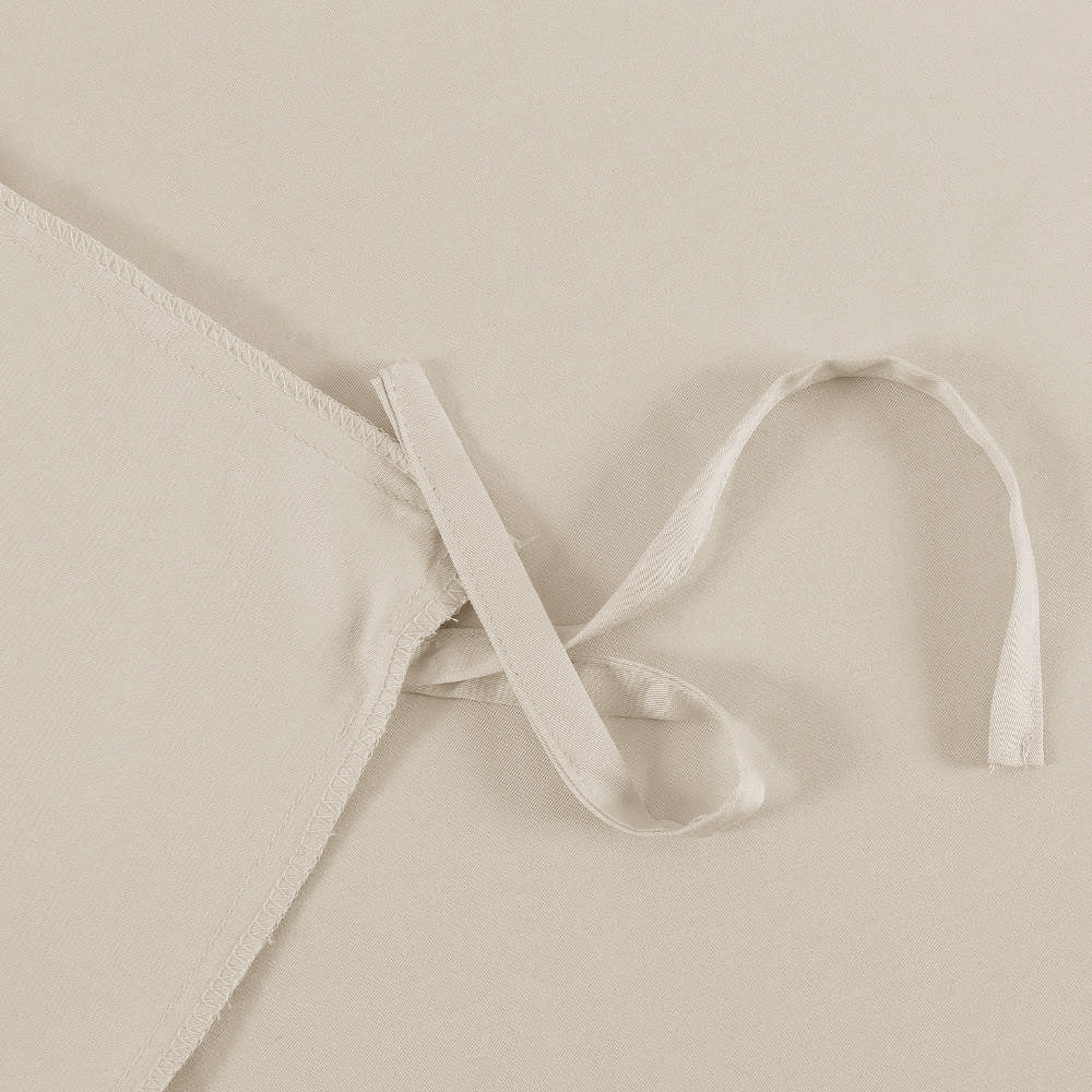 Bambusängkläder i beige från Bambuni