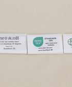 Bambusängkläder i beige från Bambuni