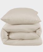 Bambusängkläder i beige från Bambuni