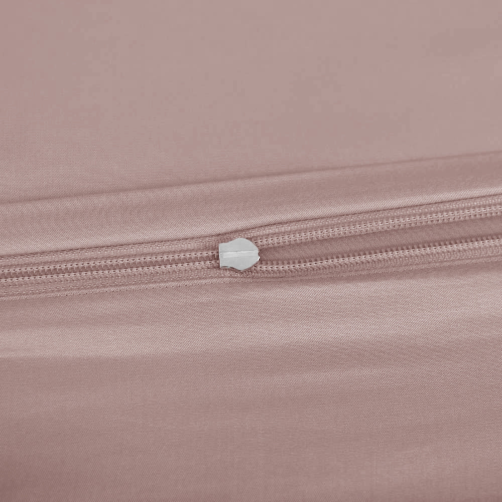 Bambusängkläder i gammalrosa från Bambuni