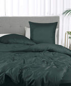 Grönt bambusängkläder från Bambuni