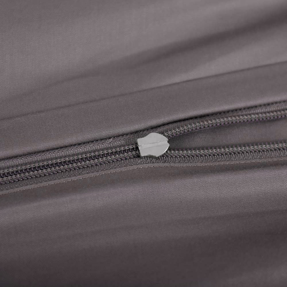 Bambusängkläder i antracitgrått från Bambuni