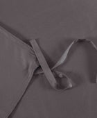 Bambusängkläder i antracitgrått från Bambuni