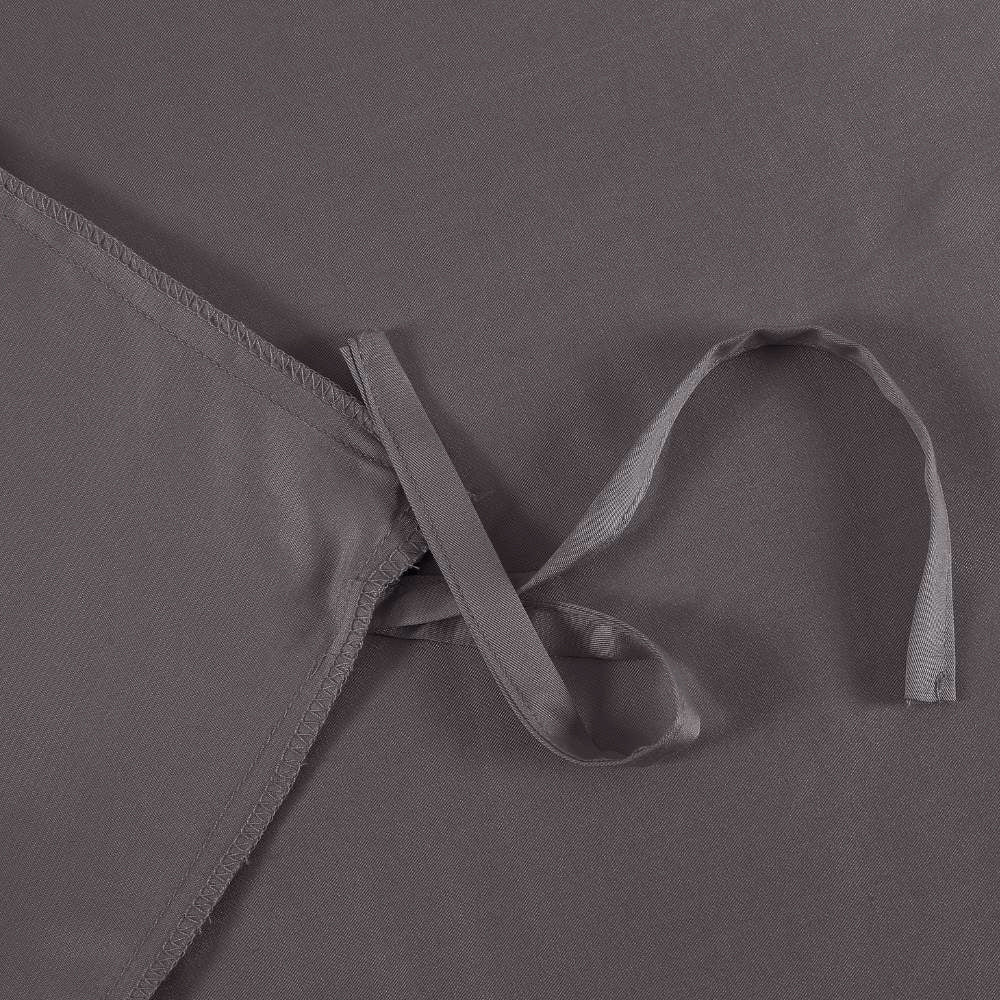 Bambusängkläder i antracitgrått från Bambuni