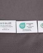 Bambusängkläder i antracitgrått från Bambuni