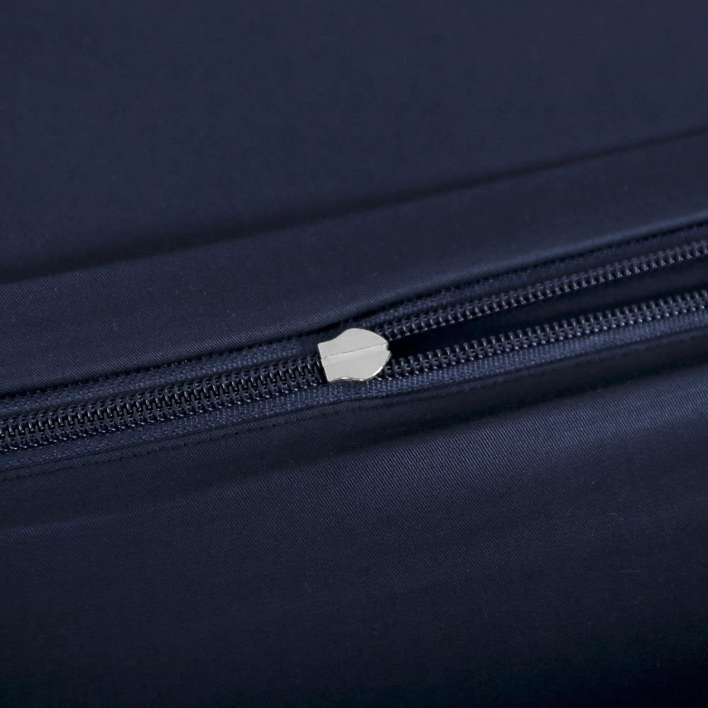 Marinblått bambusängkläder från Bambuni