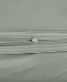 Bambusängkläder i olivgrönt från Bambuni