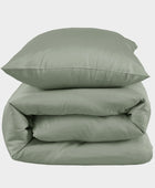 Bambusängkläder i olivgrönt från Bambuni