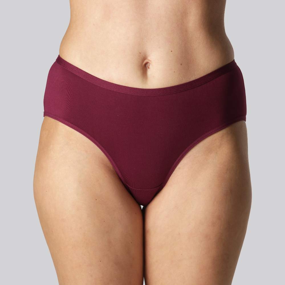 Taitrosor i bambu i vinrött