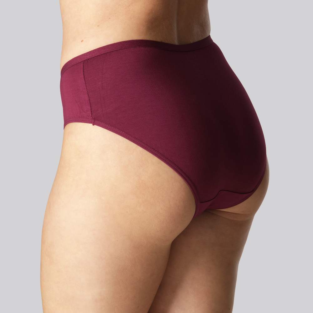 Taitrosor i bambu i vinrött