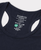 Bambus bh top i navy til damer