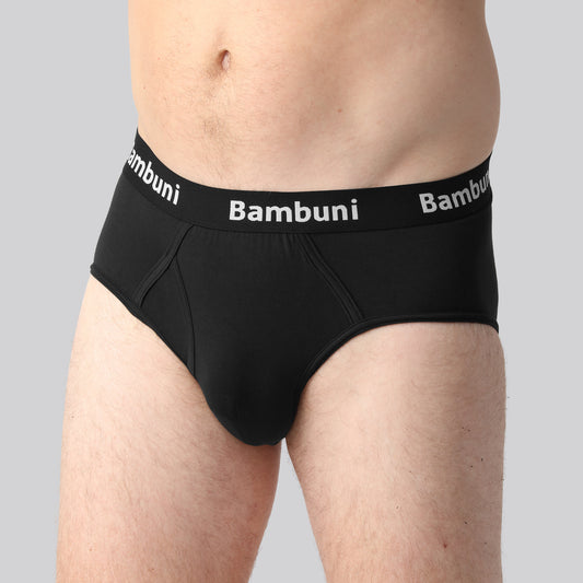 Bambus briefs sort mænd