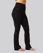Bambus fitness pants i sort damer