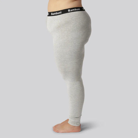 Bambuleggings i grått för kvinnor
