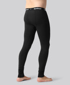 Bambus long johns sort mænd bag
