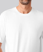 Bambus oversize t-shirt hvid mand