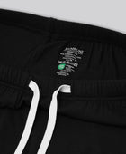 Bambus pyjamas sæt kort i sort damer carelabel