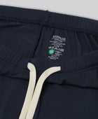 Bambus pyjamas sæt kort navy til damer carelabel