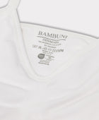Bambus seamless bh smal strop hvid