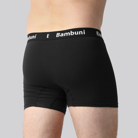 Bambus underbukser sort mænd bag