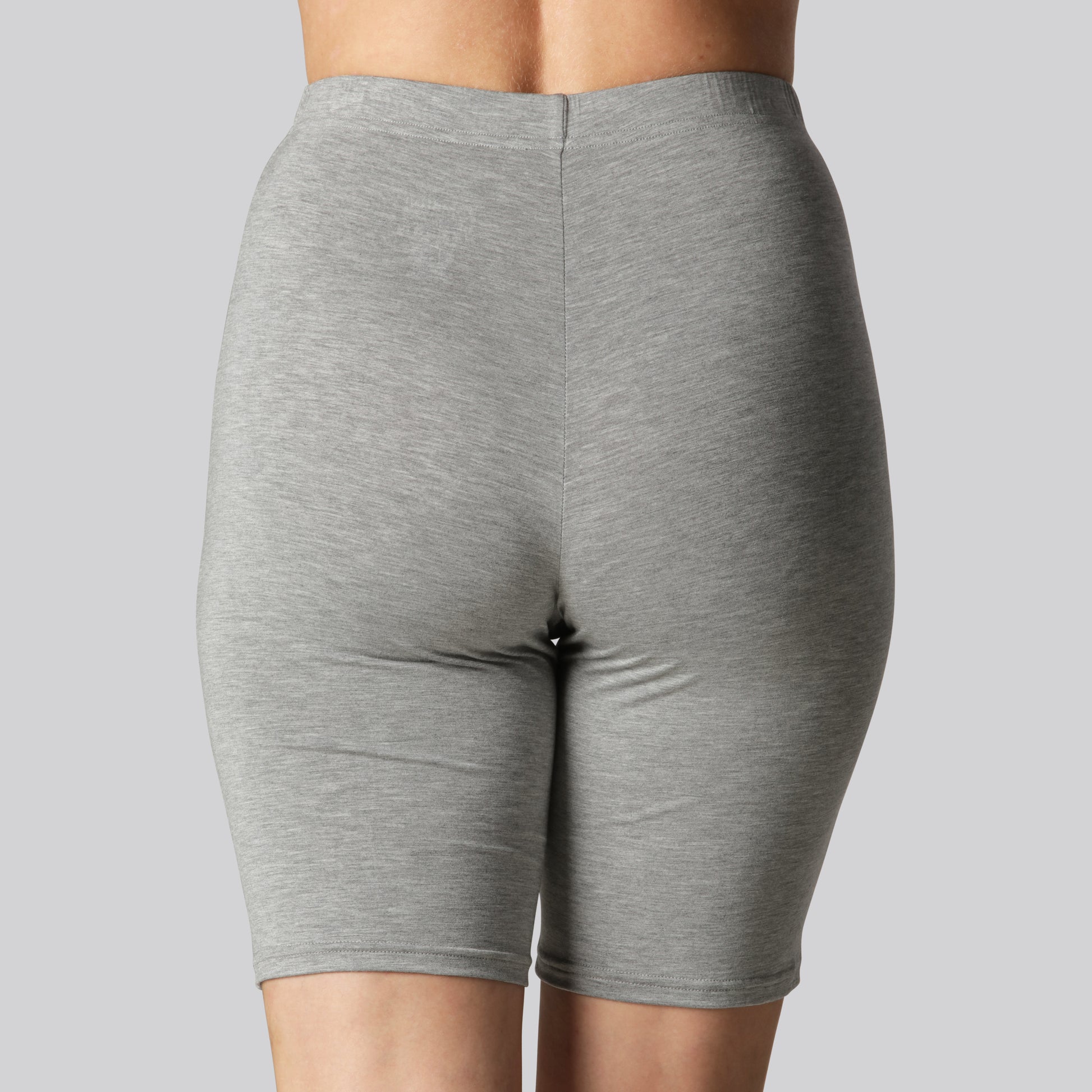 Innershorts i ljusgrått bambu för kvinnor
