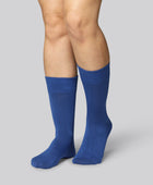 Bambusockor i kungligt blått för kvinnor