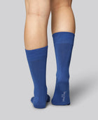 Bambusockor i kungligt blått för kvinnor