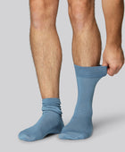 Herr bambusockor i petrolfärgad färg