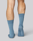 Herr bambusockor i petrolfärgad färg