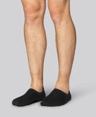 Svarta bambufotbollsstrumpor för män