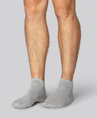 Ankelstrumpor i bambu i grått för män