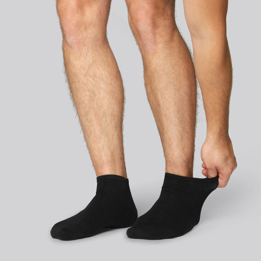 Svarta bambusockor för män