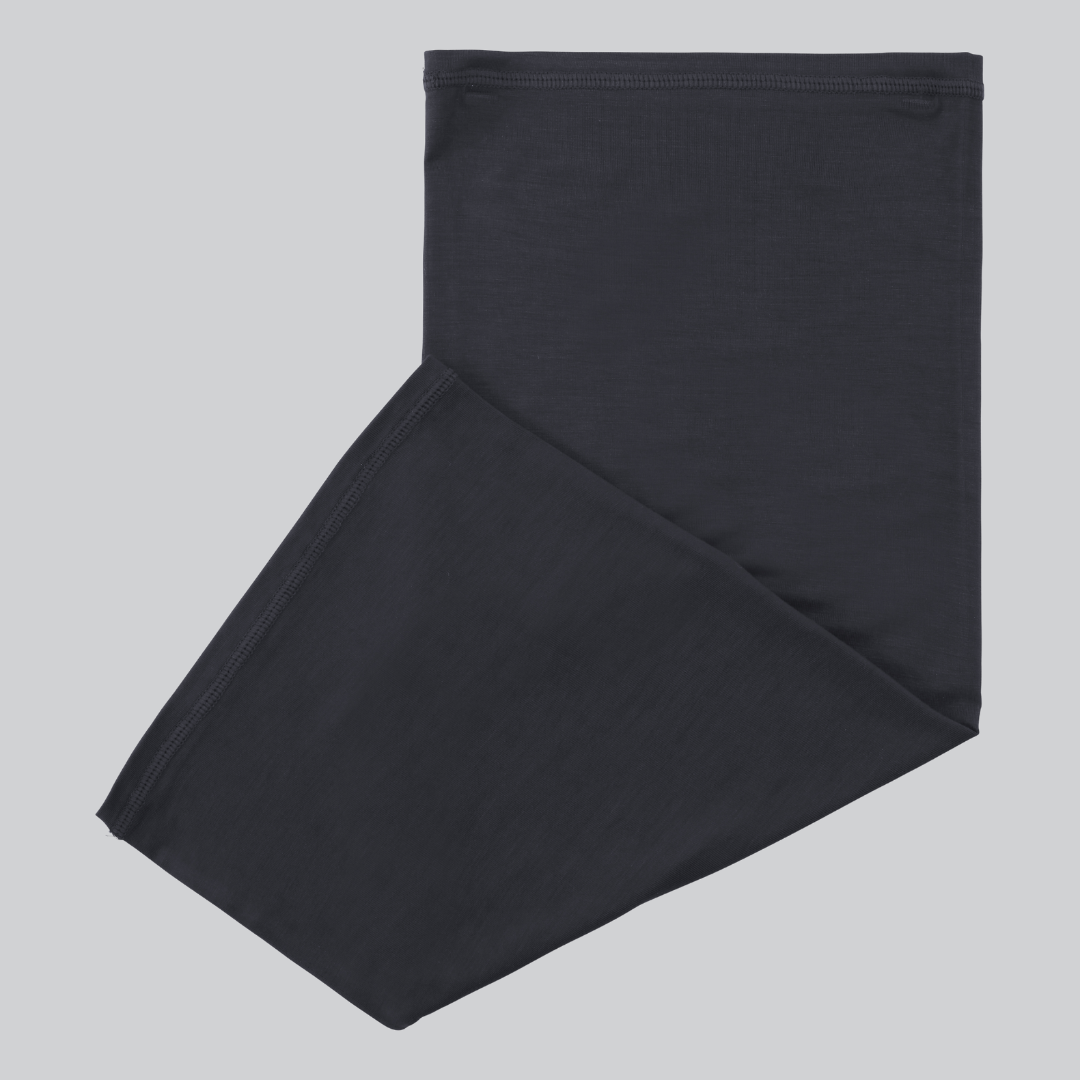 Svart halsvärmare i bambu