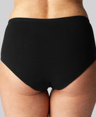 Bambuni inkontinenstrosor i bambu för kvinnor i svart