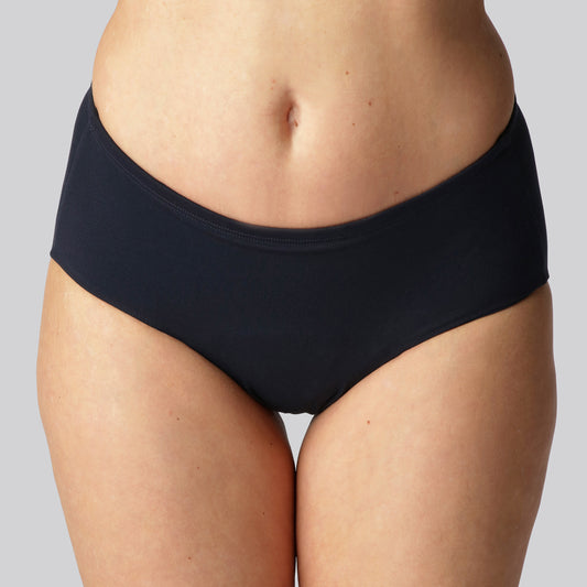 Bambuni bambu inkontinenstrosor för kvinnor i marinblått