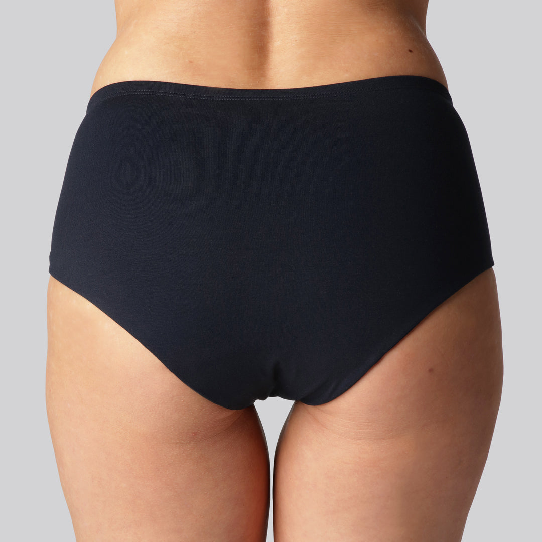 Bambuni bambu inkontinenstrosor för kvinnor i marinblått